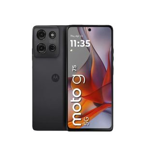 Celular Motorola Moto G75 256GB 8GB+8GB negro