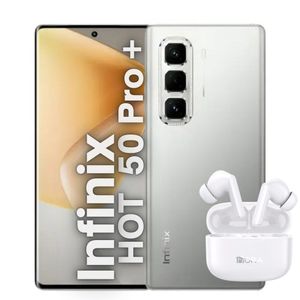 Celular Infinix Hot 50 Pro + 256GB/8GB RAM – Gris