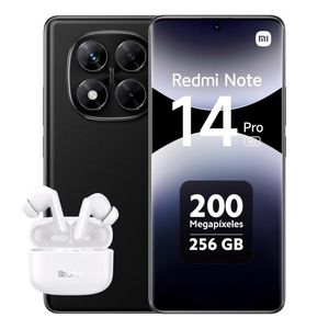 Celular Xiaomi Redmi Note 14 Pro 5G 256GB/8GB RAM – Negro