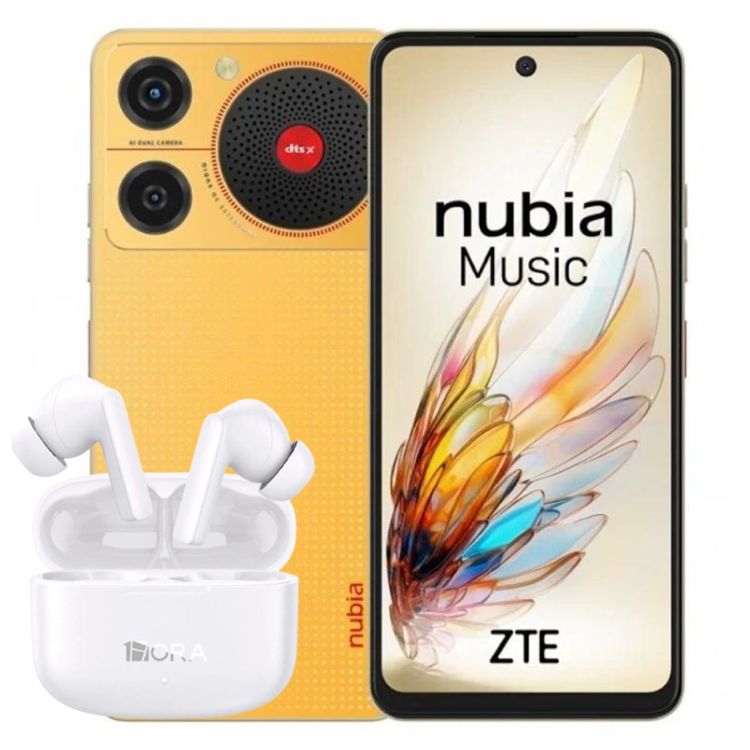 Celular ZTE NUBIA MUSIC 128GB/4GB RAM - Naranja - Agaval