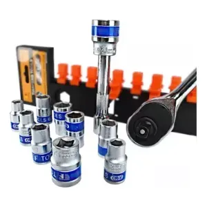 Juego De Copas Mas Ratchet De Fuerza 12 Pcs Cr-v