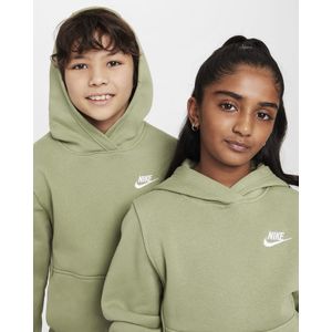 Buzo Con Capota Nike Niño Sportswear Club Fleece FD3000-386 Verde