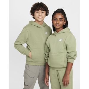 Buzo Con Capota Nike Niño Sportswear Club Fleece FD3000-386 Verde
