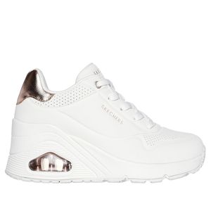TENIS SKECHERS MUJER 177520WHT UNO WEDGE