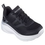TENIS-SKECHERS-JUNIOR-NINO-403719L-BKSL-BOUNDLE
