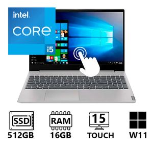 Portátil Lenovo IP3 Core i5 12450H Ssd 512GB Ram 8GB 15.6? FHD Táctil
