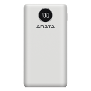 Power Bank 20000mah Carga Rápida Qcpd Adata P20000QCD Blanco