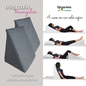 Cojín Triangular Ortopédico Televisión Tv - Ergonómico