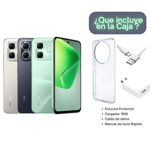 Celular Infinix Hot 50i 256GB/4GB RAM – Gris