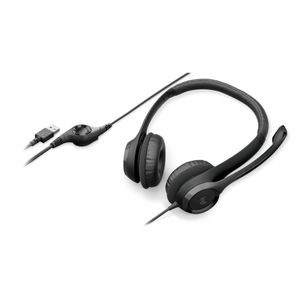 Audífonos / Diadema Con Micrófono Logitech Usb Headset H390