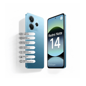 Celular Xiaomi Redmi Note 14 8GB 256GB Azul