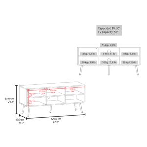 Rack para TV 55'' Funes ECO 120 RTA Wengue Lenno