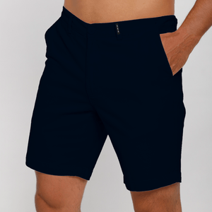 Bermuda Stretch Azul Oscuro