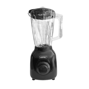 Licuadora 2 Litros Mertec Vaso Plástico 250W MT-022B Negra