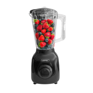 Licuadora 2 Litros Mertec Vaso Plástico 250W MT-022B Negra