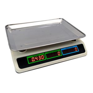 Balanza frutera digital 30/40 kilos con memoria