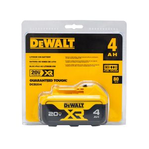 Paquete De Baterías Ion-Litio 20V Max* Xr® Dewalt DCB204