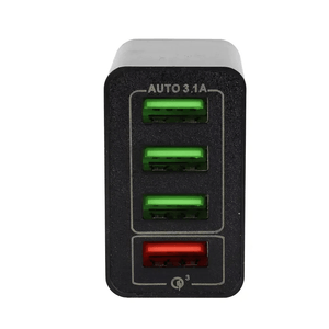 Conver. Usb Carga Rapida X4 Usb