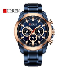 Reloj CURREN 8361 Cronógrafo Para Hombre – Azul