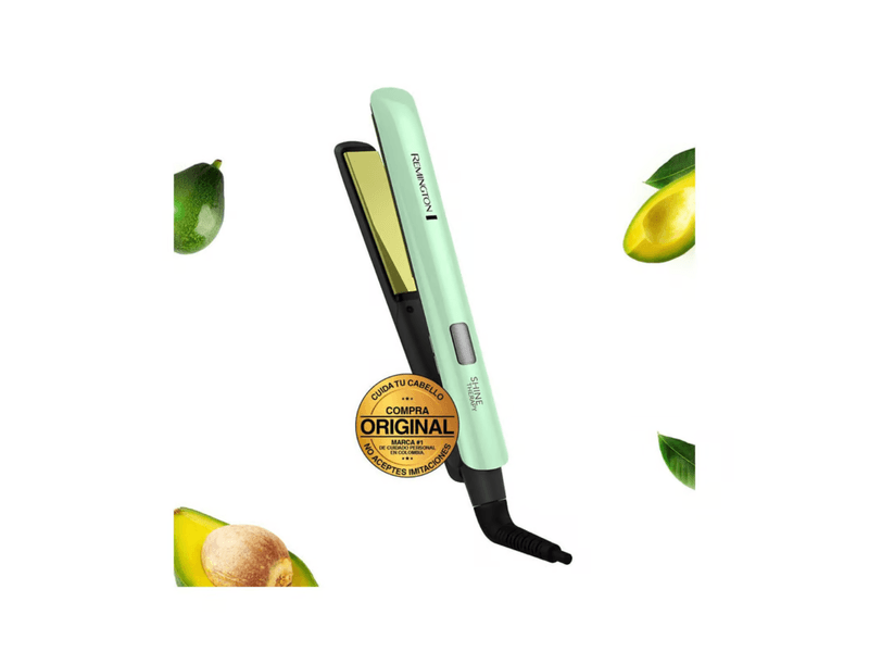 Plancha Alisadora Remington Shine Therapy Aguacate S9960 Agaval