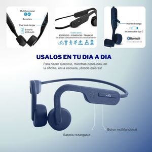 audífonos Conducción Ósea Kalley – Azules