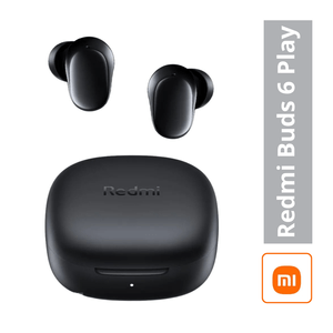 Audífonos Xiaomi Bluetooth Redmi Buds 6 Play Negros