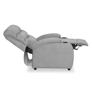Reclinable Elite Living Push 80x86x96Trevi Tela Plata