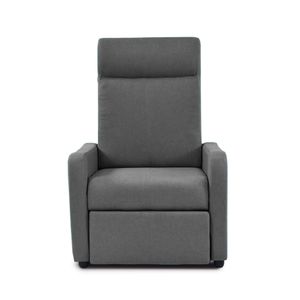 Reclinable Elite Living Push Praxis 95x70x90 Tela Gris Oscuro