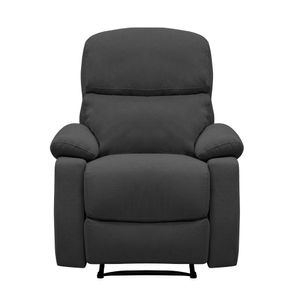 Reclinable Elite Living Velara 100x85x 5 Tela Gris Plomo