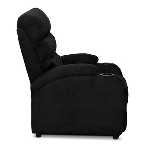 Reclinable Elite Living Push 80x86x96Trevi Tela Negro
