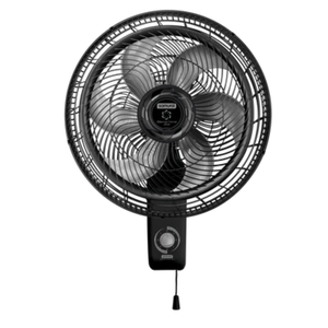 Ventilador Silence Force Plus de Pared Negro