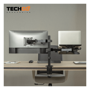 Base De Escritorio Para Monitor Y Portátil Techgo Spml-12
