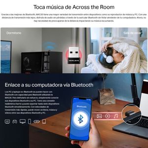 Adaptador Nano USB Bluetooth Versión 5.3 Mercusys MA530
