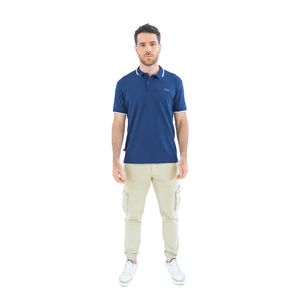 Camiseta tipo polo para hombre Laguna Blue
