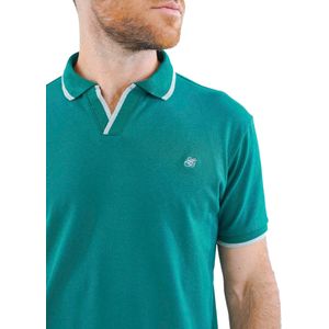 Camiseta tipo polo para hombre Laguna Blue