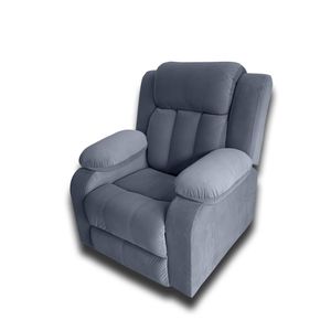 SILLA RECLINABLE PARADISE LINO GRIS ELECTRICA