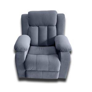 SILLA RECLINABLE PARADISE LINO GRIS ELECTRICA