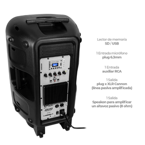 Parlante Professional Sound Activo J&R TECHNOLOGY J5181 15?