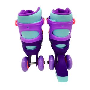 Patines para Principiantes 2 en 1 Zoom Fast Morado  T_27-30