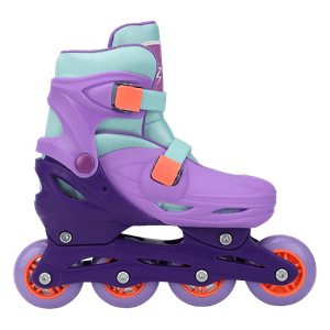 Patines en Linea Zoom Fast Morado Talla M (35-38)
