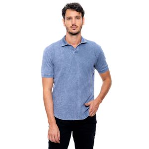 Polo Unicolor En Tela Galleta