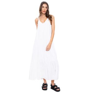 Maxi Vestido De Tiras Anudado En El Cuello