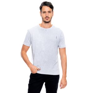 Camiseta Manga Corta Con Costura En Frente