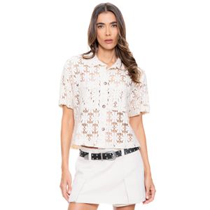 Camiseta Manga Corta Tejida