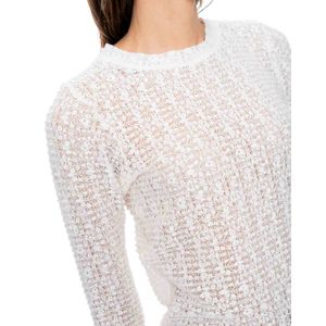 Camiseta Manga Larga En Encaje