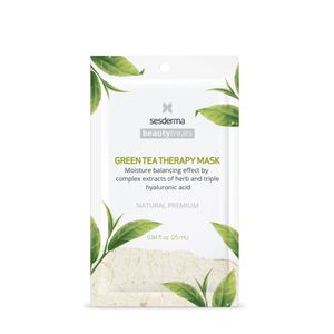 Máscara Facial Hidratante Green Tea Therapy Mask - Sesderma