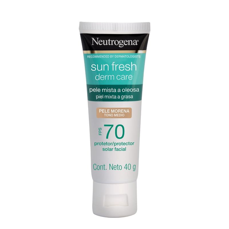 protectorsolarfacialsunfreshdermcarefps70neutrogenacolorproducto