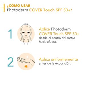 Photoderm Cover Touch Claro SPF 50 - Bioderma