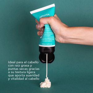 Acondicionador Oily Roots Dry End Balancing - Apivita