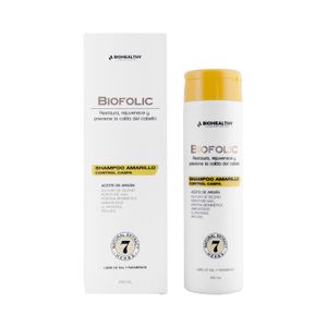 Shampoo Amarillo Biofolic - Biohealthy